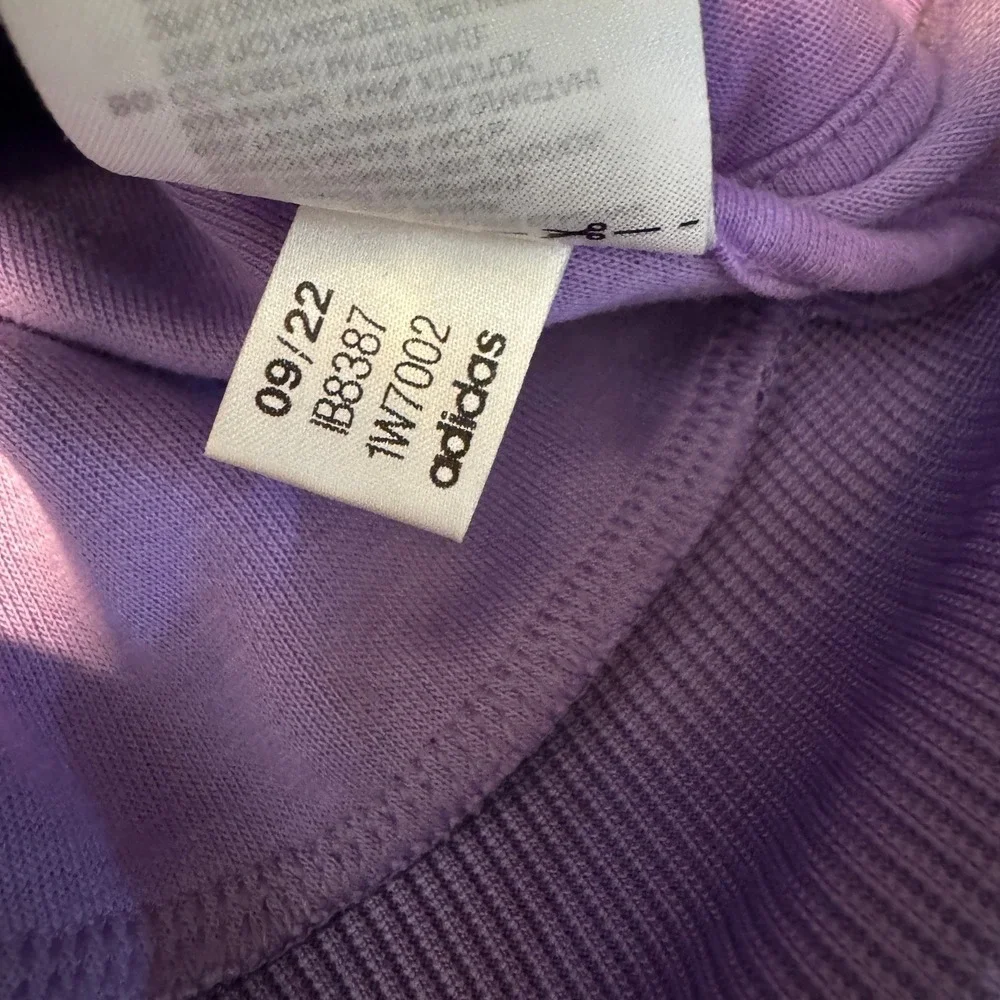 Adidas Tiro Suit Up Track Suit Women's Large Violet Fusion Activewear Athleisure - Picture 13 of 14
